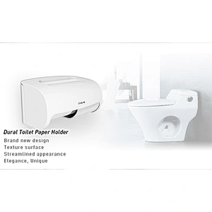 Small Roll Paper Dispenser Paper Roll Dispenser SVAVO ABS Material Wall Mounted Hotel Double Small Roll Dispenser