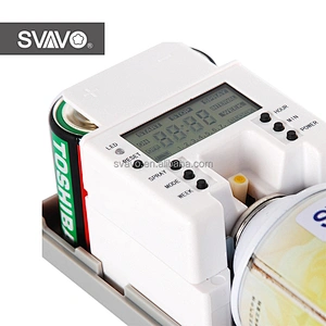 SVAVO LCD Display Automatic Aerosol Dispenser Air Dispenser Air Fresheners Keeping Air Fresh Spray Manufacturer PP Plastic