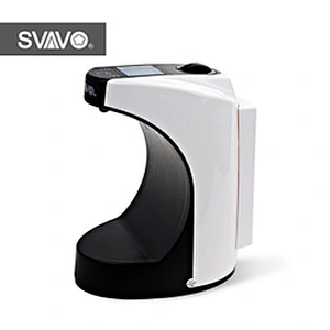 Automatic Alcohol Hand Sanitizer Spray Liquid Soap Dispenser Hygenic Soap Dispenser V-480D SVAVO Chrome, Black Plastic Gift Box