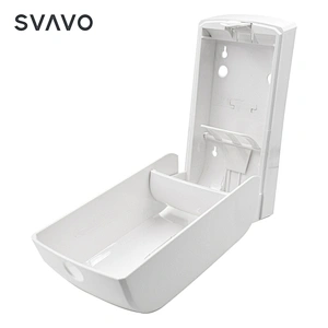 Good Quality ABS Hand Towel Dispenser Toilet Tissue Dispenser for Restaurant Wall Mounted Compact Dual Roll Paper Dispenser