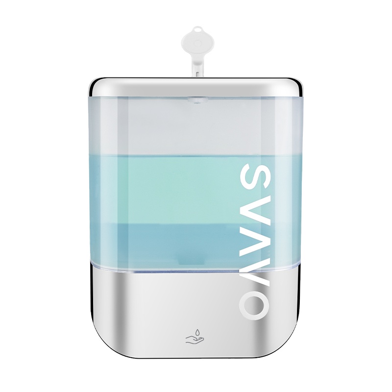 SVAVO 1000ml factory price OEM ODM wall mounted hot selling automatic soap dispenser transparent body
