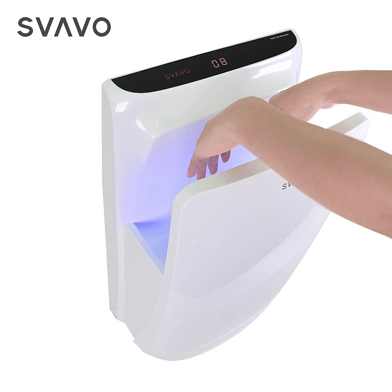 Commercial Bathroom Modern design High speed powerful 1600W wall mounted automatic touch free hand dryer