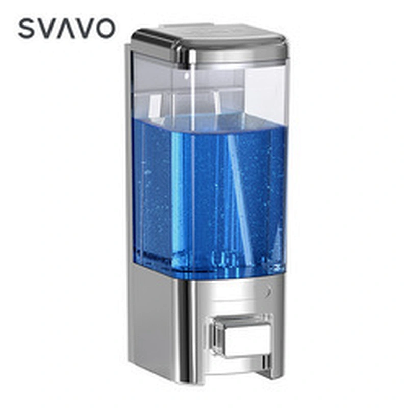 New Arrival 500ml Shower soap dispenser for kitchen with chrome color V-8501