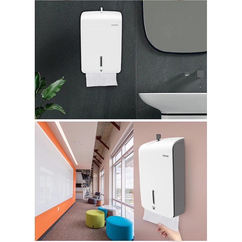 ABS Dispenser for Hand Towels Z N V C-fold Multifold Paper Towel Dispenser Disposable Towel Dispenser
