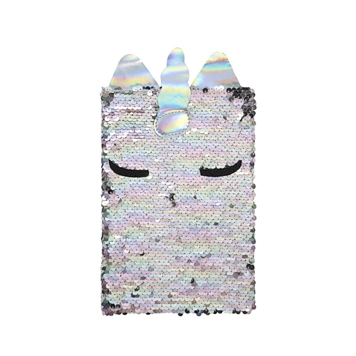Sequin notebook