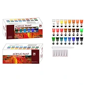 paint brushes acrylic paint