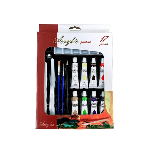set transparent color paint