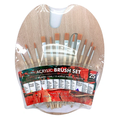 acrylic brush set