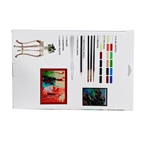 set of oil paint