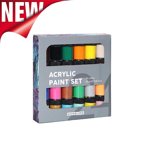 paint draw set acrylic