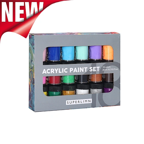 acrylic paint brush set