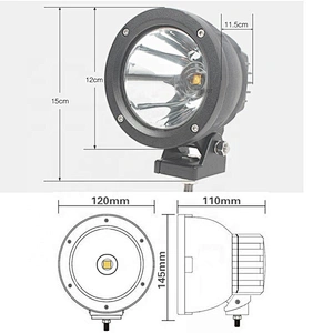 OVOVS 25w hid lighting Spot Offroad LED Working Lights for 4X4 4WD SUV Marine