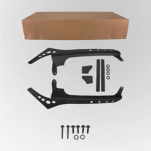 Newest JL 2018+ 52 inch Steel Upper Windshield Mounting Brackets Light Bar Brackets