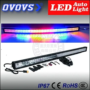Factory supplier OVOVS 4x4 flasher 288w remote control led light bar for offroad using