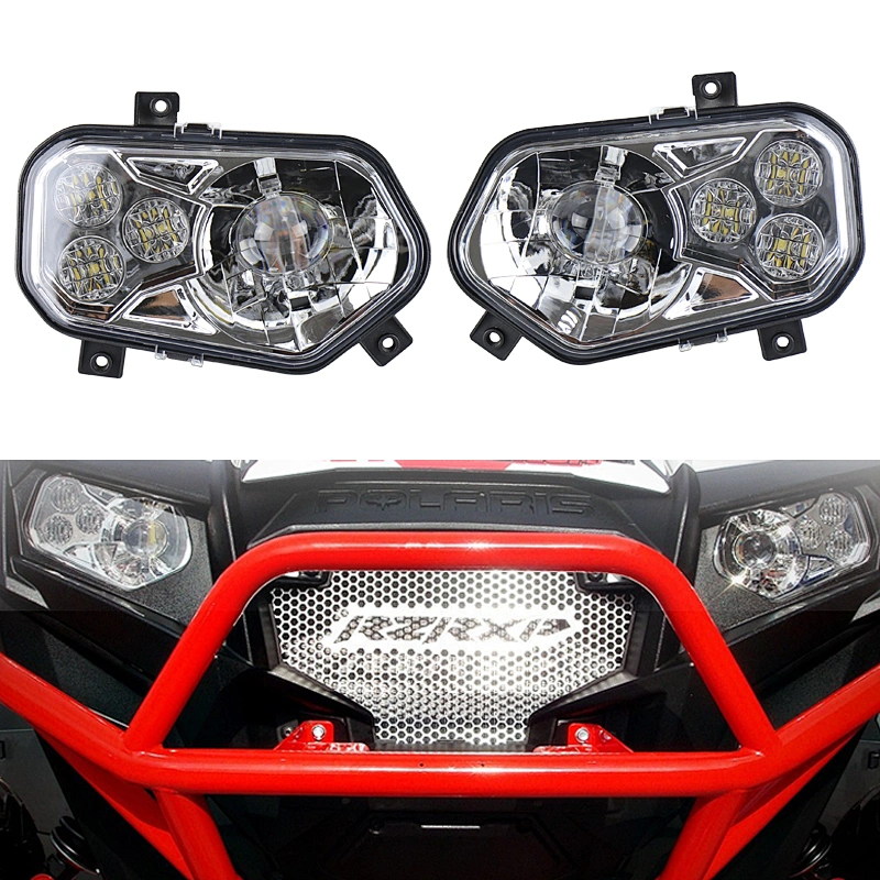 Auto parts 40W ATV LED RZR 900 XP car light with high low beam for P-olaris Ranger 2011-2014 in professional lighting