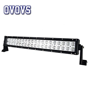 OVOVS 120W LED Light Bar with Combo Beam change Two-color Light White to Yellow SUV Off-road Driving Light