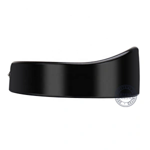 7inch Black Visor Type Motorcycle Trim Ring Headlight Ring for  Harley Davidson 12-14 FLD 86-14 FLST 83-13 Touring Bike