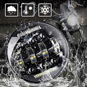 OVOVS 5 3/4 inch 66w led headlamp high low beam drl led motorcycle headlight 5.75