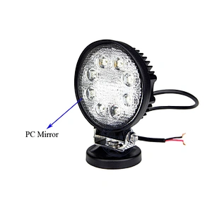 Auto parts OVOVS factory supplier 4inch car round led 24w work light for truck