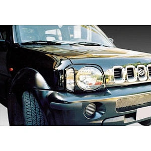 OVOVS new design Headlight garnish head light cover black ABS material for SUZUKI JIMNY JB23
