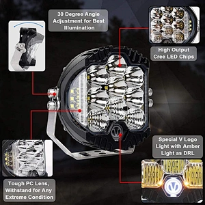 OVOVS Offroad Driving Work Light 90W 7