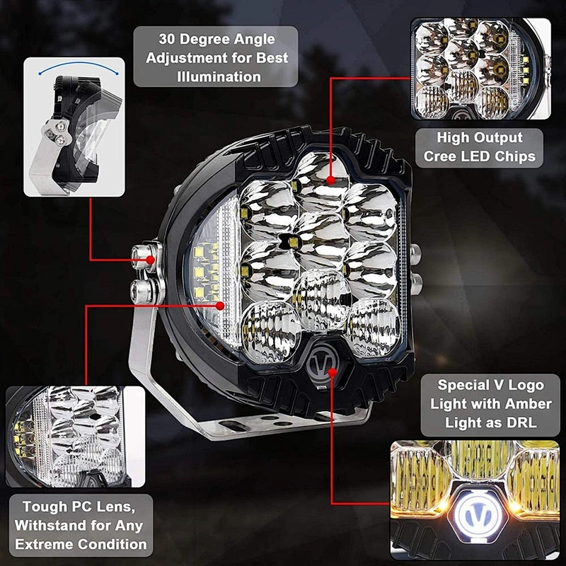 OVOVS Offroad Driving Work Light 90W 7