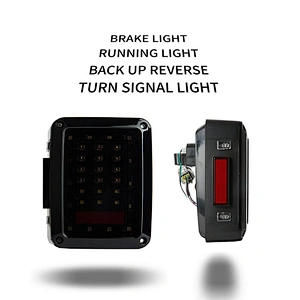 OVOVS hot selling led tail light braking rear light 12V for j-eep w-rangler JK 07-15