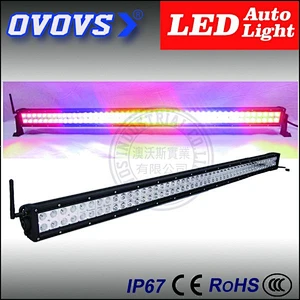 Factory supplier OVOVS 4x4 flasher 288w remote control led light bar for offroad using