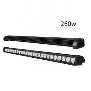 OVOVS Super Bright Offroad Single Row Led Light Bar 260W Led Work Light Bar