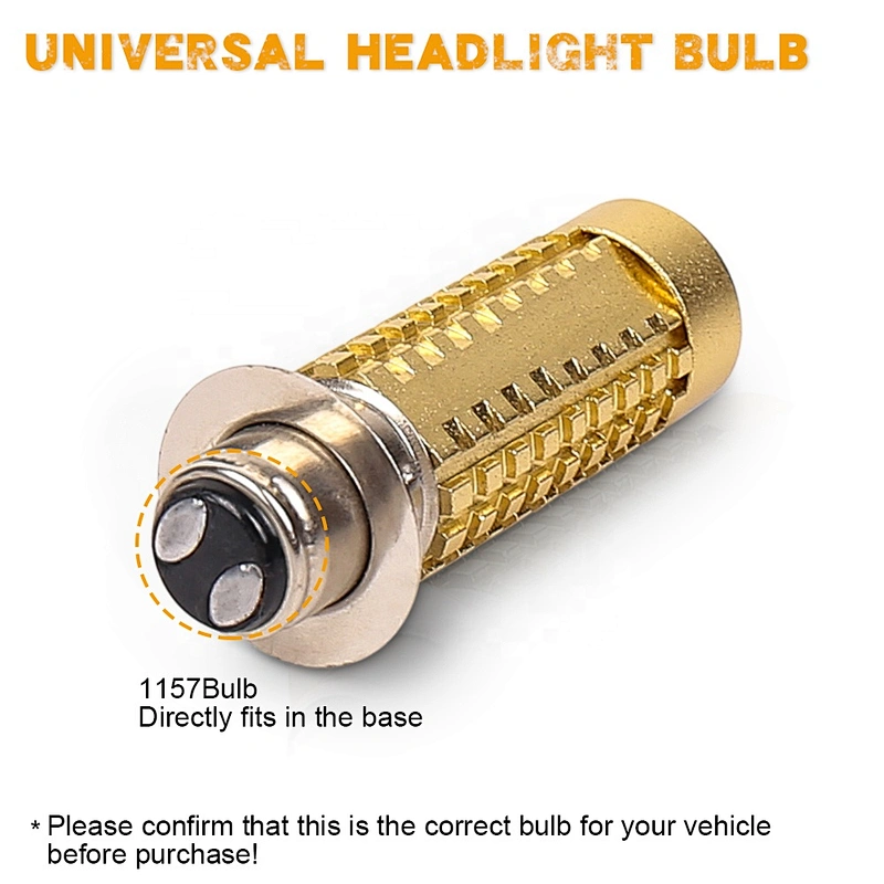 OVOVS Motorcycle led headlight bulb 30W High Low Beam Headlamps for Harley Honda Yamaha