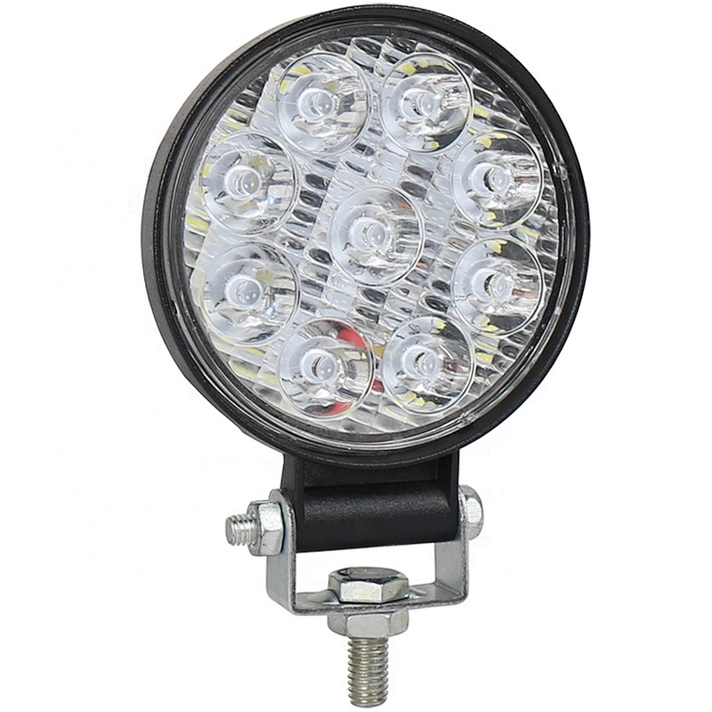 OVOVS 3 Inch 27W Mini LED Work Light with White Halo Work Light for 4x4 ATV UTV