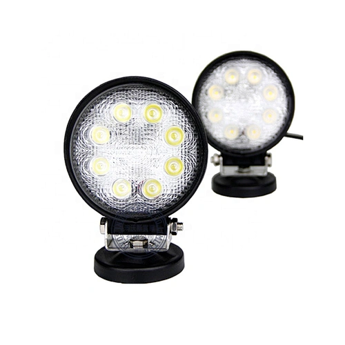 Auto parts OVOVS factory supplier 4inch car round led 24w work light for truck