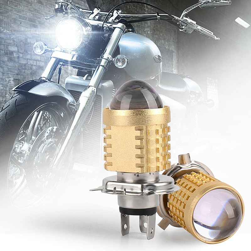 OVOVS New Headlight Bulb 35W Motorcycle Headlamps H4 Replacement Bulb with High Low Beam