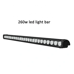 OVOVS Super Bright Offroad Single Row Led Light Bar 260W Led Work Light Bar