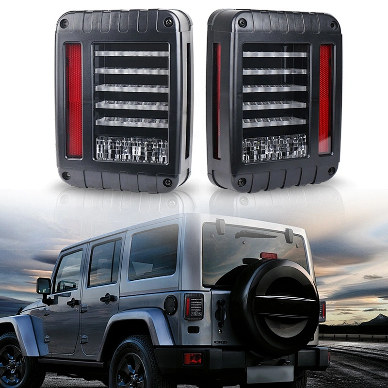 OVOVS 12v Led Tailgate Light EURO US Vision Brake Rear Light for Jeep Jk