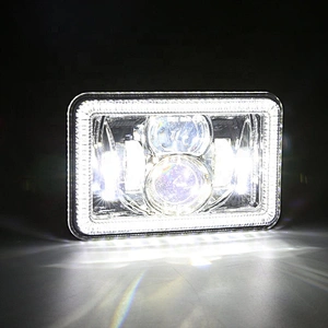 OVOVS Truck 4x6 Led Projector Headlight with Halo Ring Angel Eye 4X6