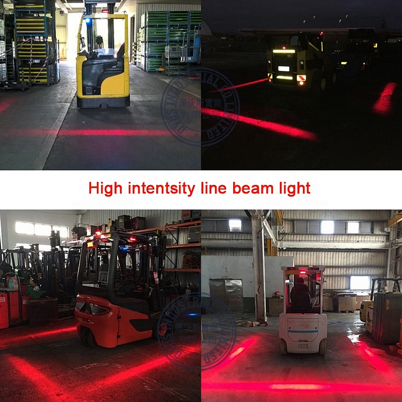 OVOVS 27w Forklift Light Safety Warning Light 12-60v Warehouse Safety Forklift Light