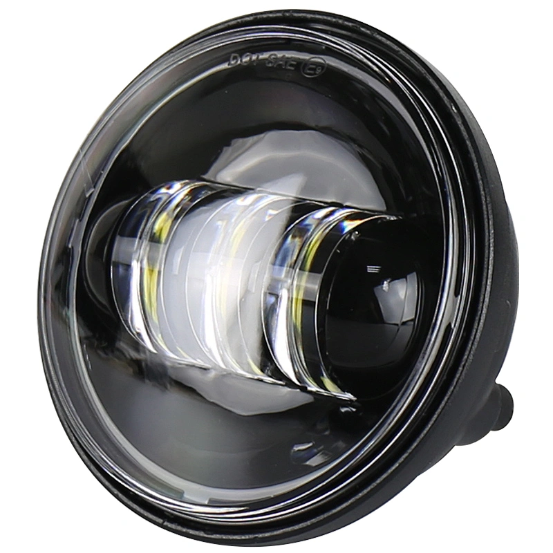 Auto lighting system OVOVS Wholesale 4.5'' Round Fog Light Projector Kits 30W Led Motorcycle Fog light for H-arley