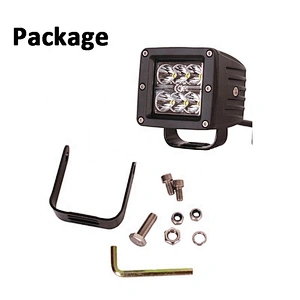 OVOVS car accessories 3inch 12v 18w offroad led work light