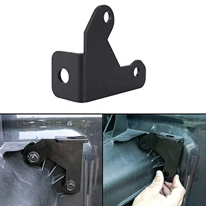 2019 New Black Spare Tire CB Antenna Steel Mount Bracket for Jeep Wrangler JK
