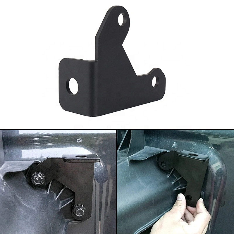 2019 New Black Spare Tire CB Antenna Steel Mount Bracket for Jeep Wrangler JK