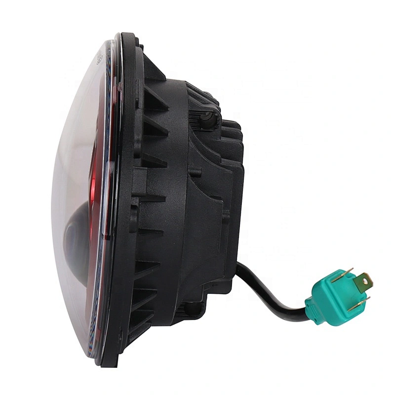 OVOVS Red 7inch Projector Headlight 7