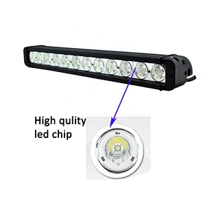 OVOVS 20Inch Led Light Bar 120W Offroad Led Light Bar Spot Flood Combo Beam Single Row Light Bar