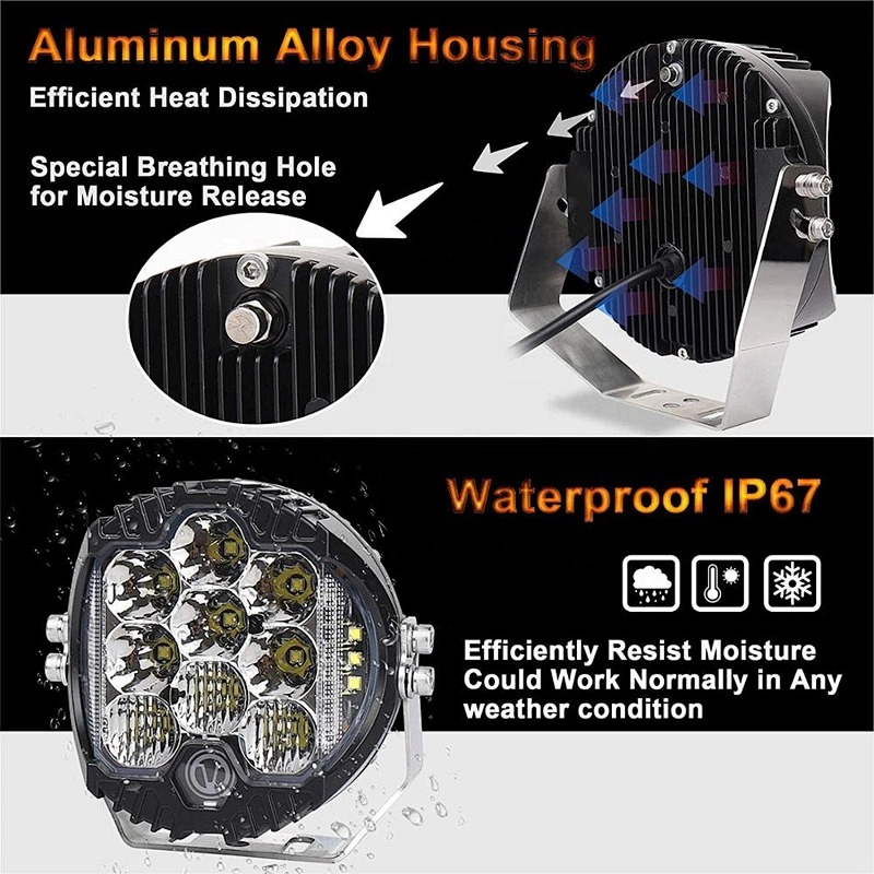 OVOVS Offroad Driving Work Light 90W 7
