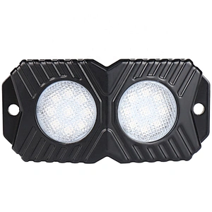 OVOVS IP68 Waterproof Rock Lights 12v Under Car Mini Light Pods for Atv 4x4 Off-Road