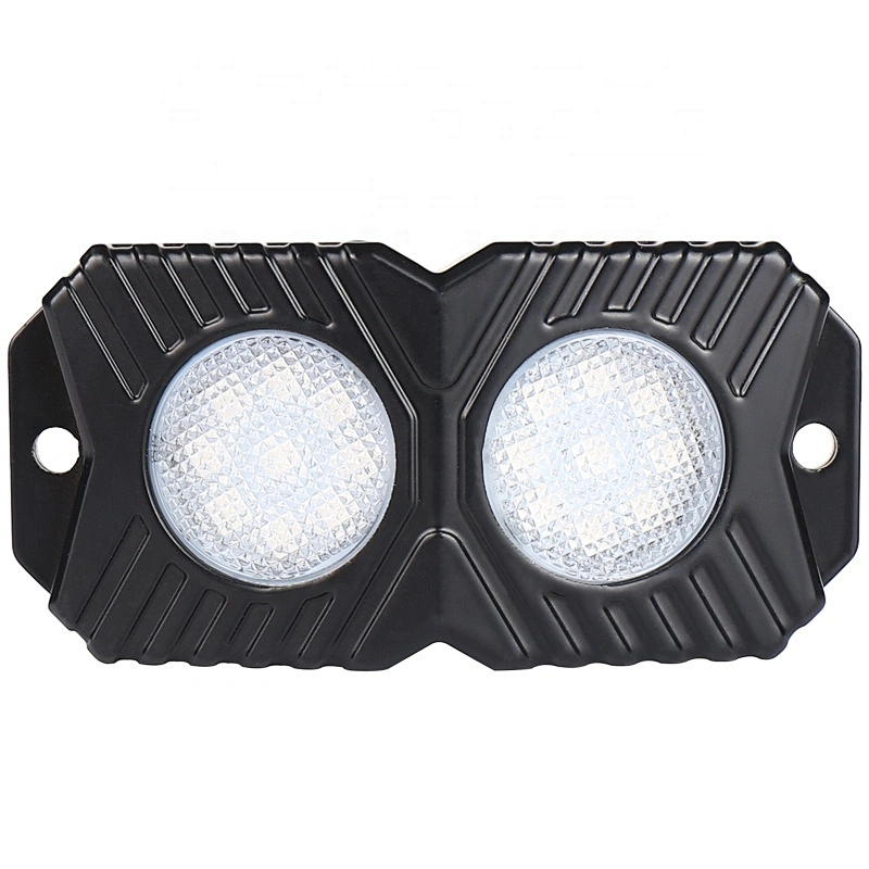 OVOVS IP68 Waterproof Rock Lights 12v Under Car Mini Light Pods for Atv 4x4 Off-Road
