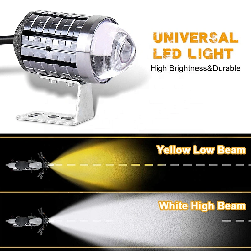 OVOVS 80W Auxiliary Work Light Pod Motorcycle Work Light 4x4 Off-Road Driving Work Light
