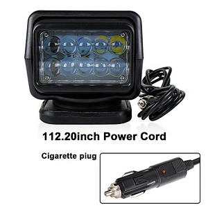 OVOVS 50W Marine Search Light Led Spot Light 12/24V Wireless Spotlight for Boat Trucks Off Road