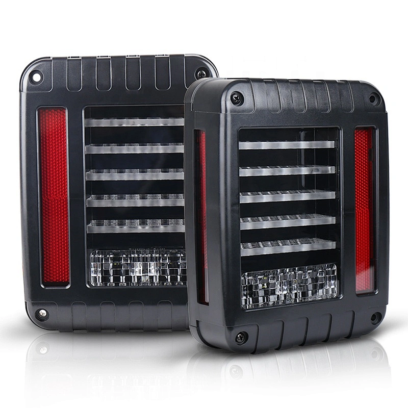 OVOVS 12v Led Tailgate Light EURO US Vision Brake Rear Light for Jeep Jk