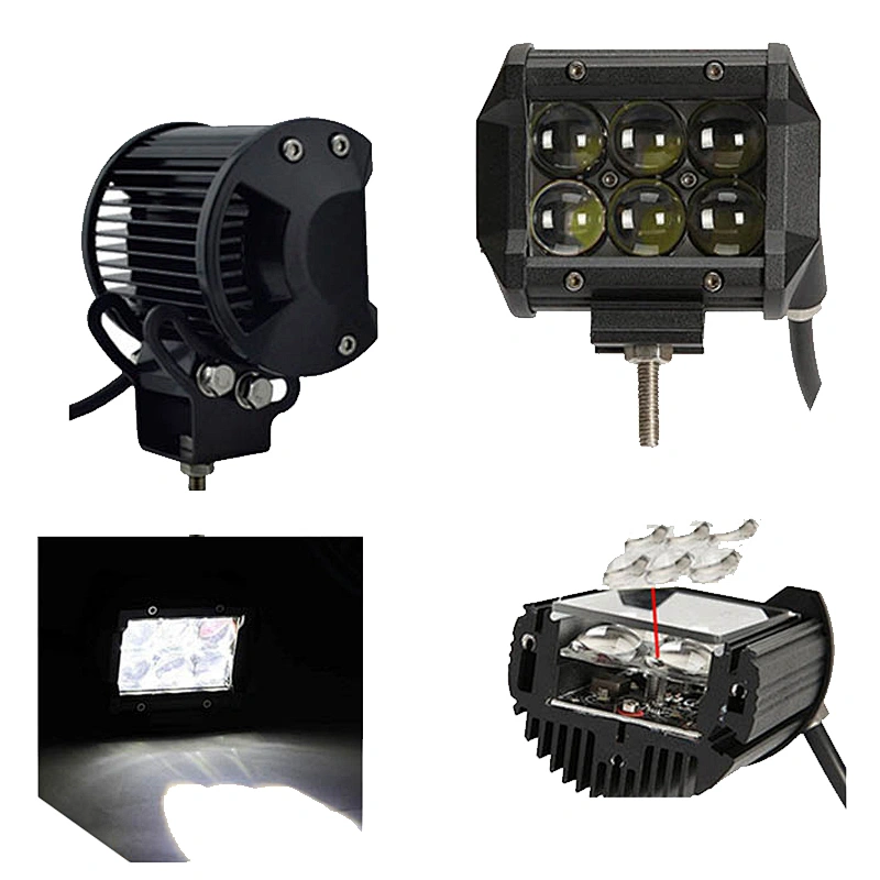 Factory price OVOVS 12v pisca pisca de led 4D 18w luz de led para carros for truck in auto lighting system